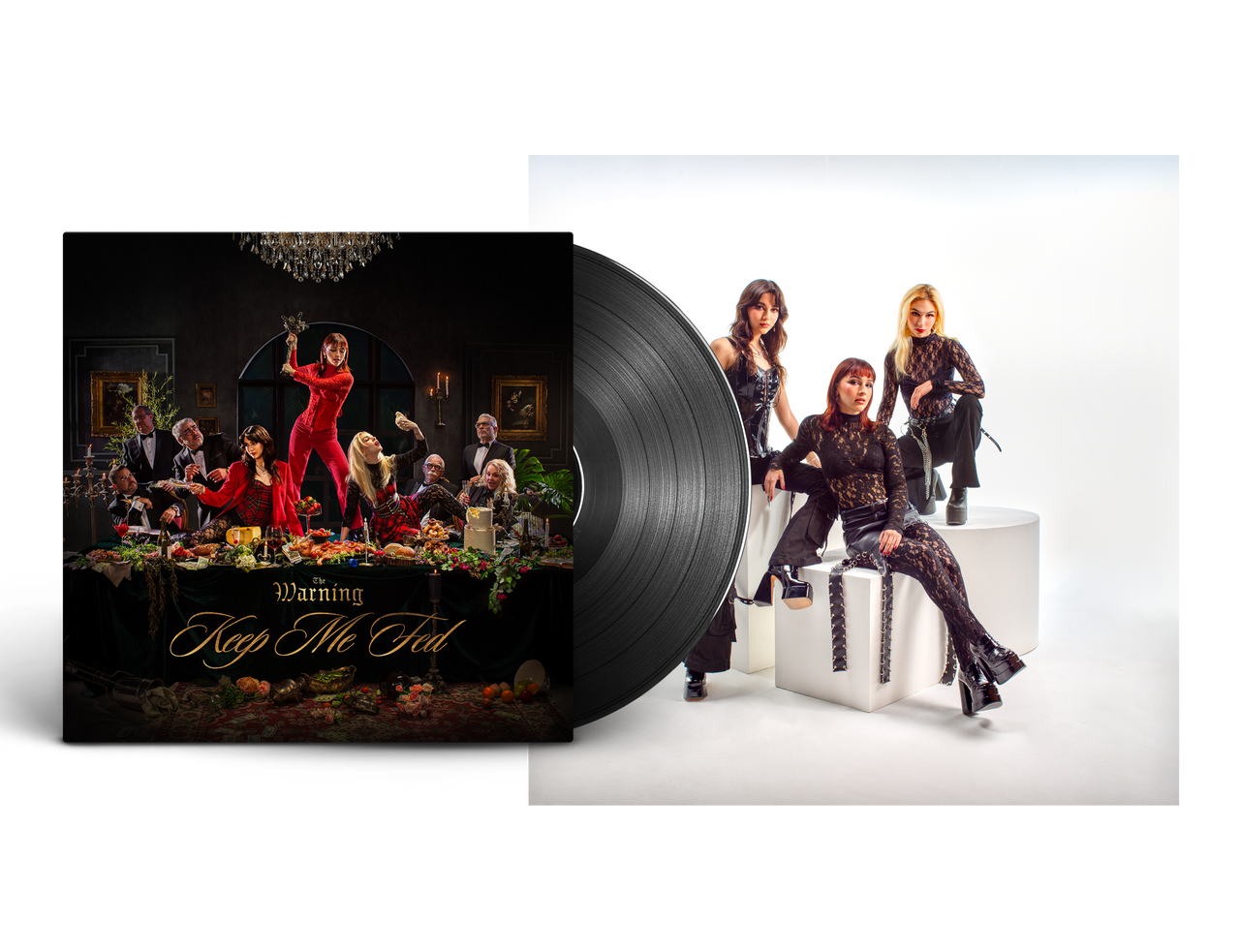 The Warning 'Keep Me Fed' 2LP Black Vinyl