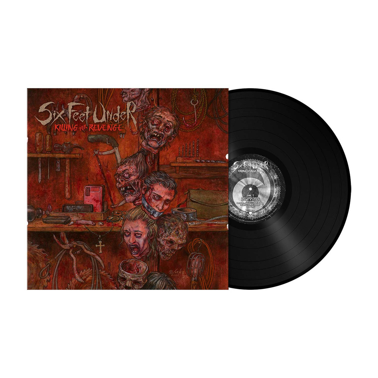 Six Feet Under 'Killing For Revenge' LP 180 Gram Black Vinyl