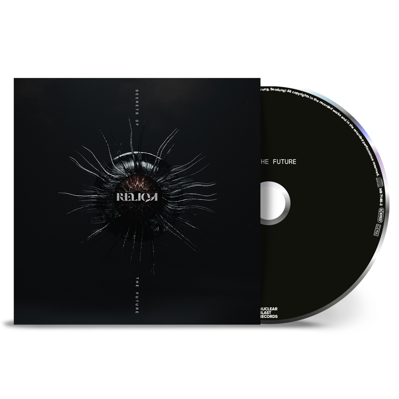 Reliqa 'Secrets Of The Future' CD Jewel Case