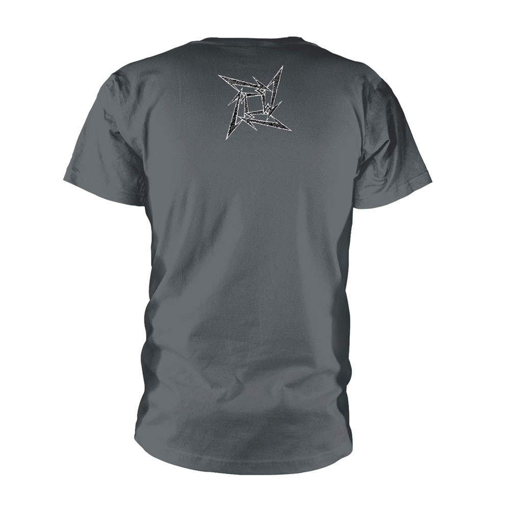 Metallica 'Load Heavy Metal' (Grey) T-Shirt Back
