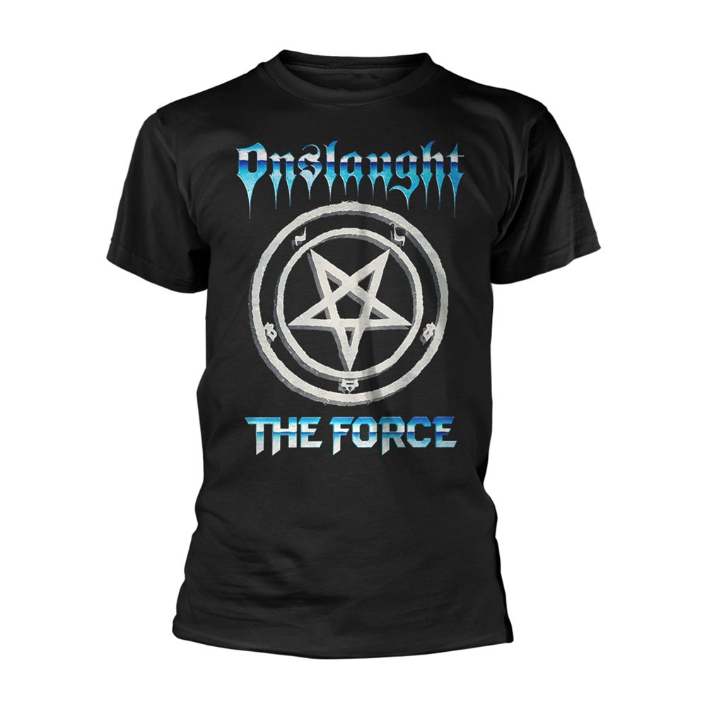 Onslaught 'The Force' (Black) T-Shirt | Eyesore Merch