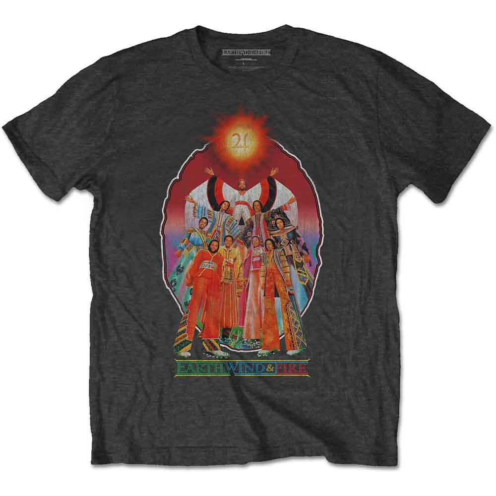 EARTH WIND & FIRE ライブTシャツ Earth Wind & Fire 'Let's Groove' (Charcoal) T-Shirt | Eyesore Merch