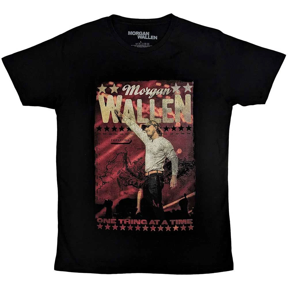 Morgan Wallen 'One Thing At  A Time' (Black) T-Shirt