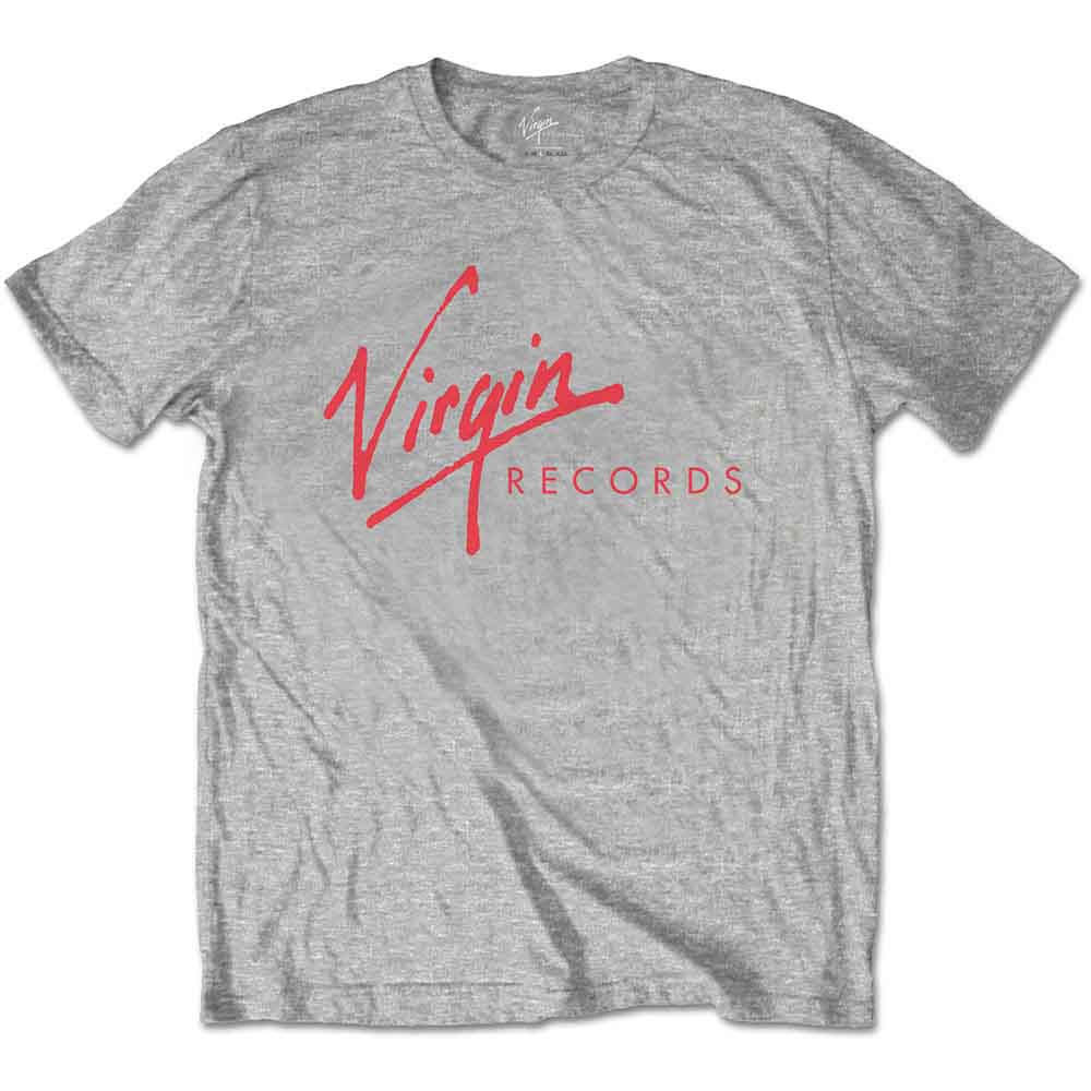 Virgin Records 'Logo' (Grey) T-Shirt