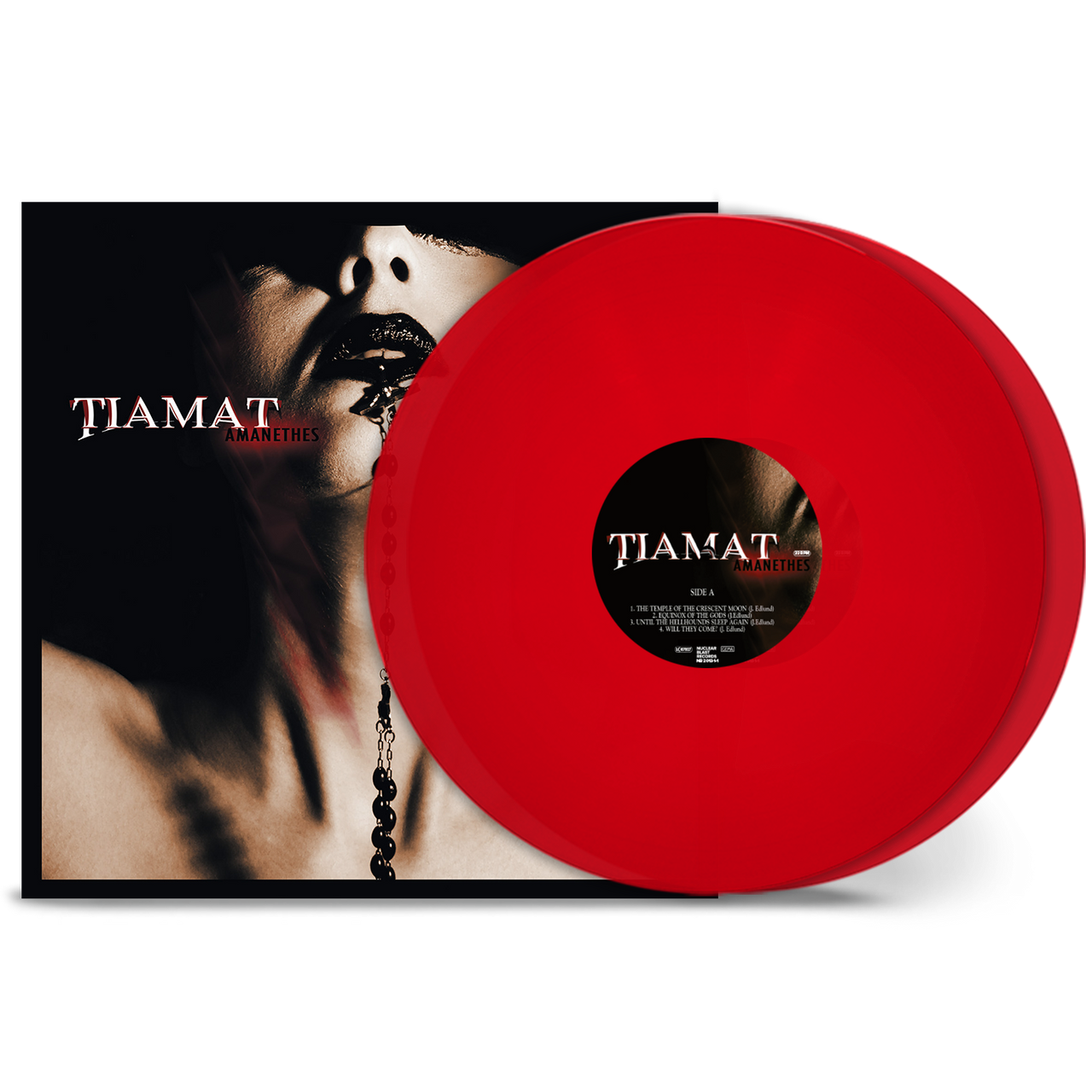 Tiamat 'Amanethes' 2LP Transparent Red Vinyl
