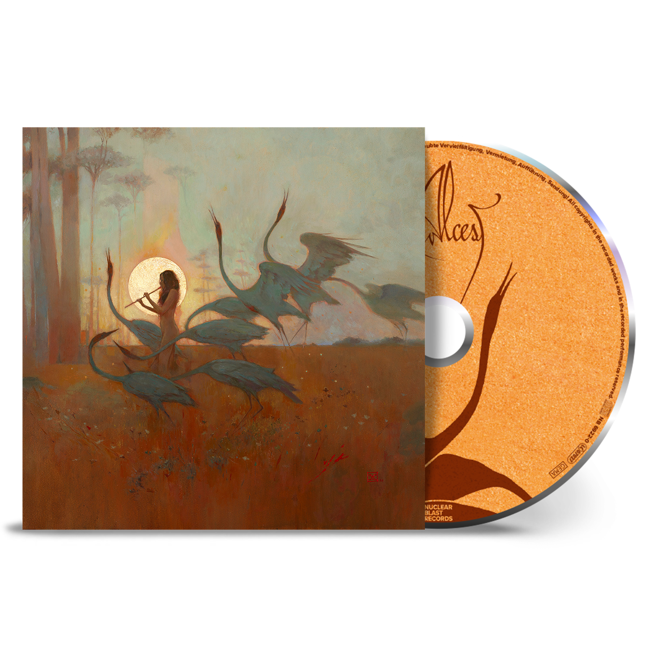 Alcest 'Les Chants de Iâ€™Aurore' CD Digipack with EYESORE EXCLUSIVE HAND SIGNED PHOTO CARD