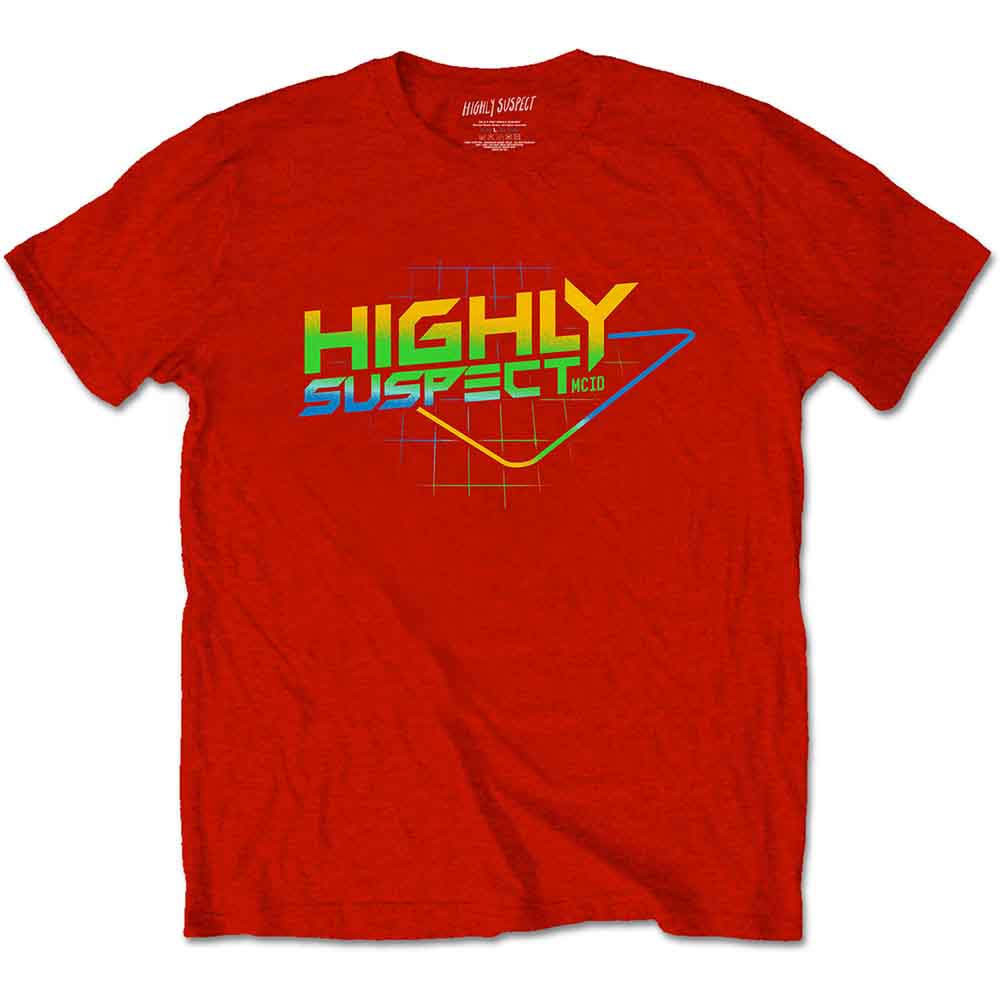 Highly Suspect 'Gradient Type' (Red) T-Shirt