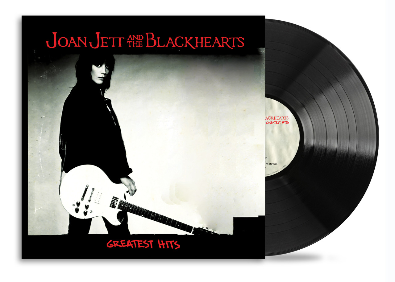 Joan Jett & The Blackhearts 'Greatest Hits' LP Black Vinyl