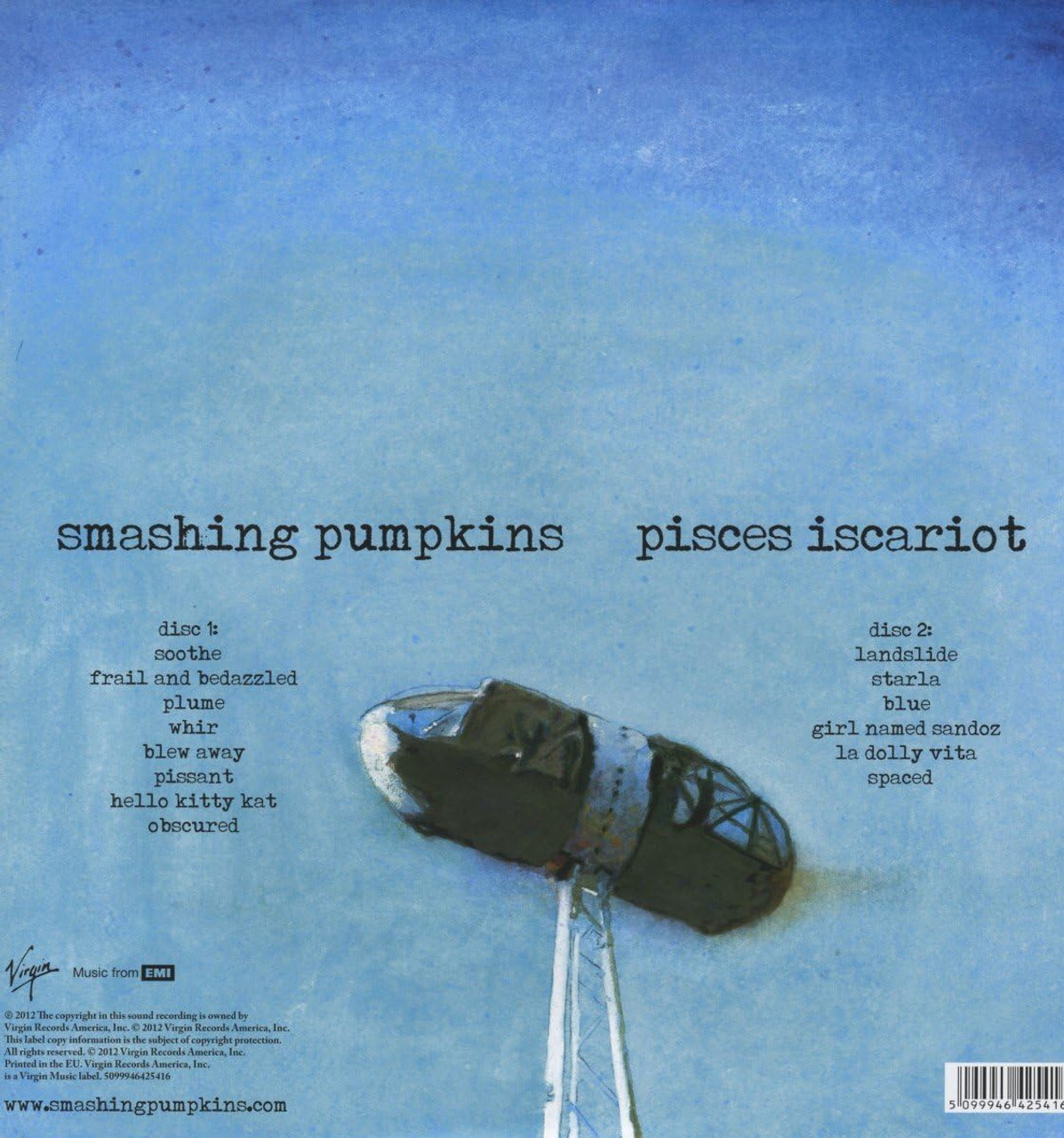 Smashing Pumpkins ‘Pisces Iscariot’ 2LP 180g Remastered Gatefold