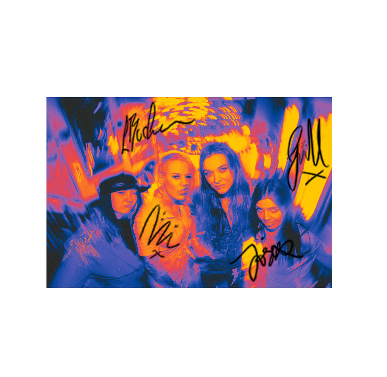 The Hot Damn! 'Dancing On The Milky Way' CD with HAND SIGNED PHOTO CARD