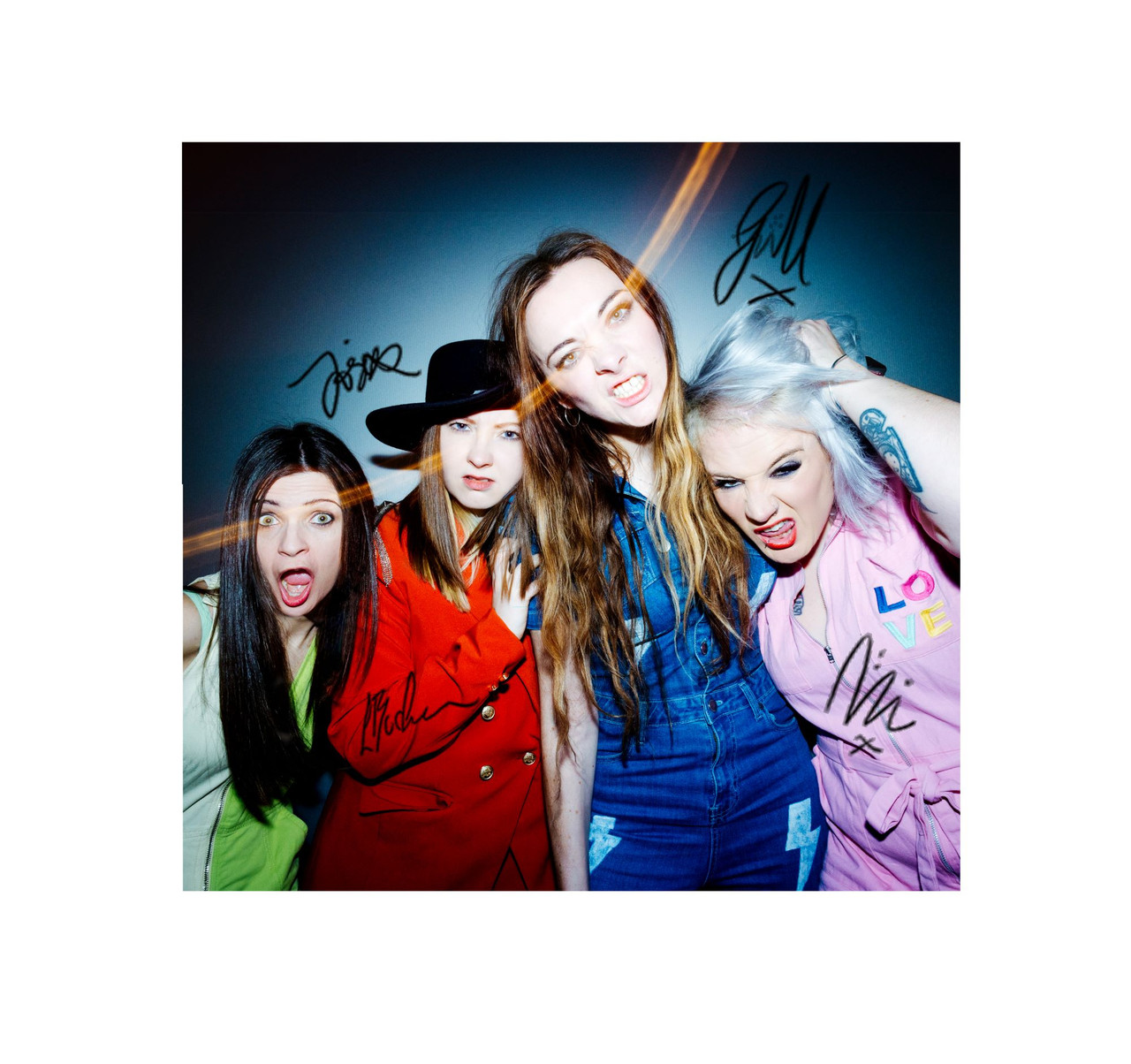 The Hot Damn! 'Dancing On The Milky Way' 2CD Deluxe with HAND SIGNED PHOTO CARD