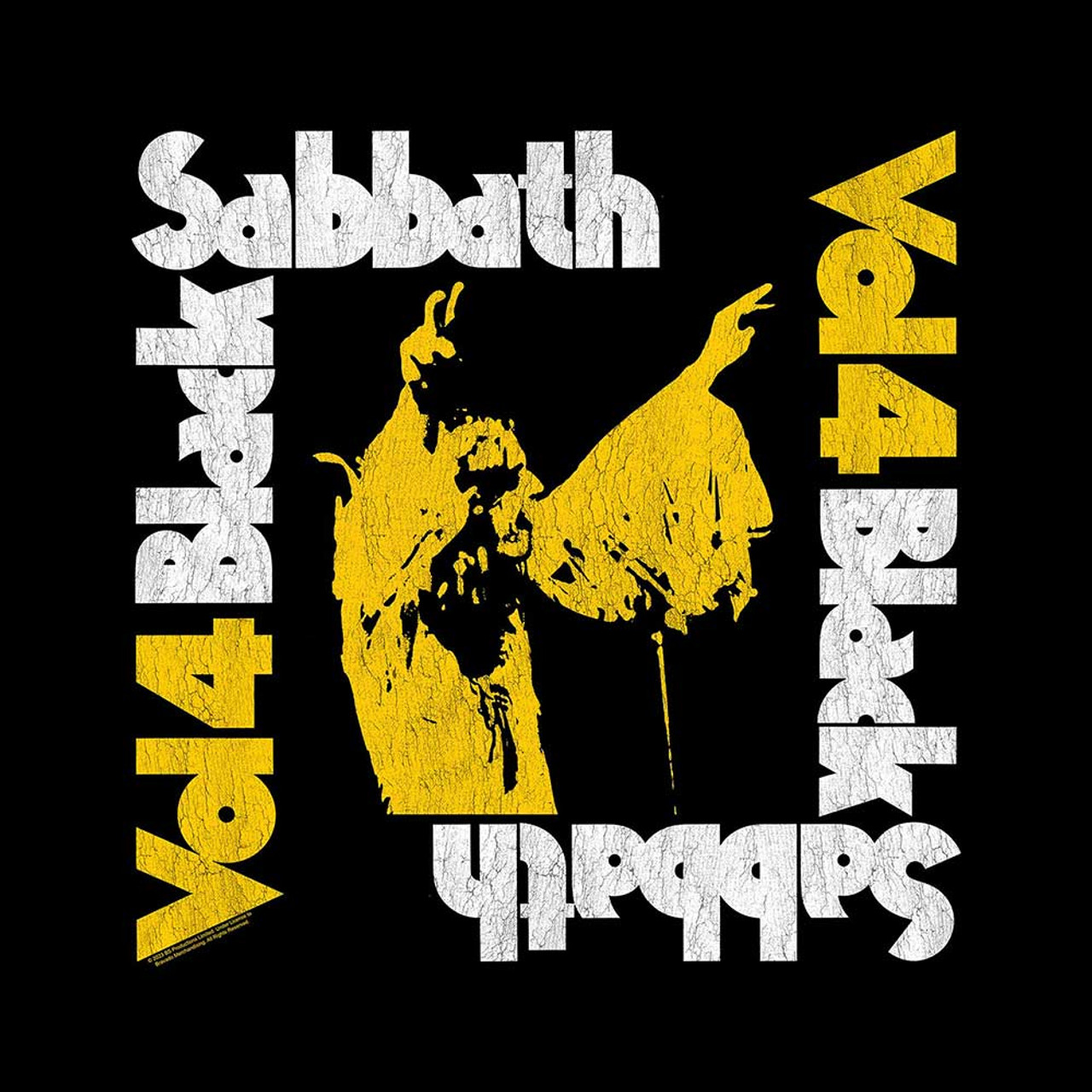 Black Sabbath Vol 4 Bandana Eyesore Merch