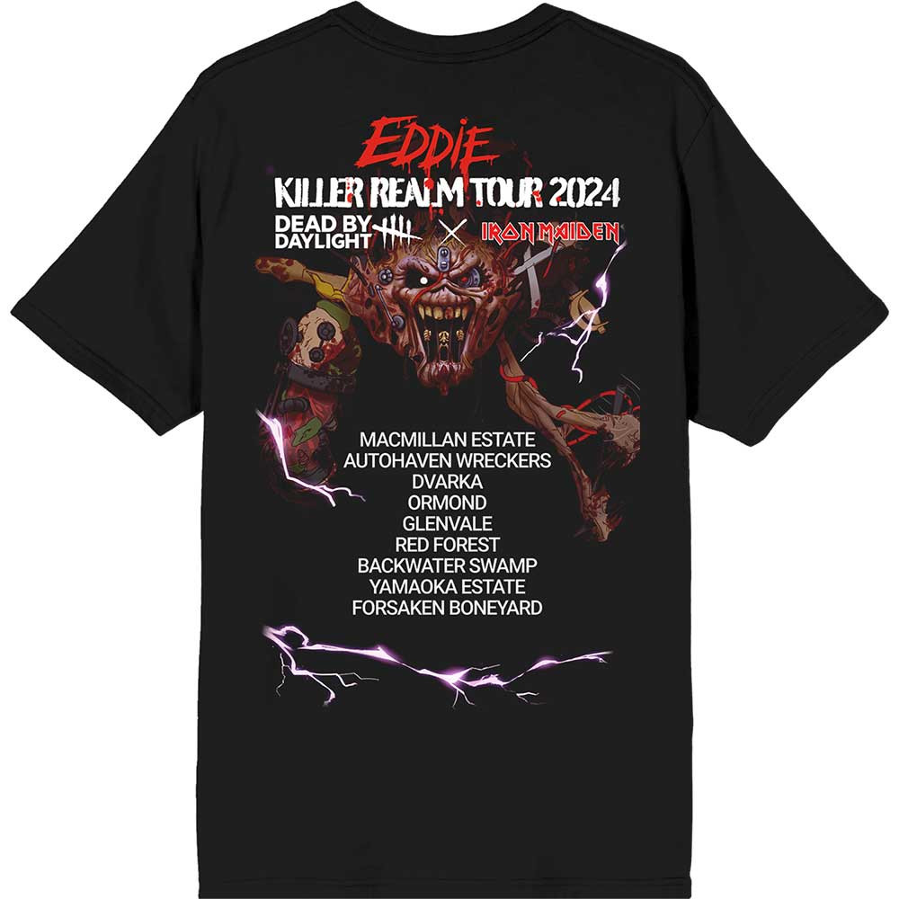 Iron Maiden 'Dead By Daylight' (Black) T-Shirt BACK