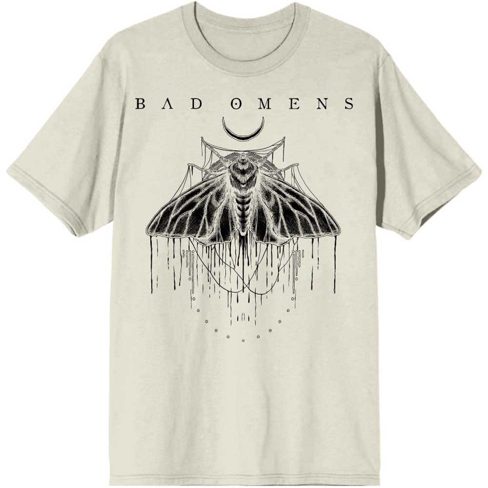 Bad Omens 'Moth' (Natural) T-Shirt