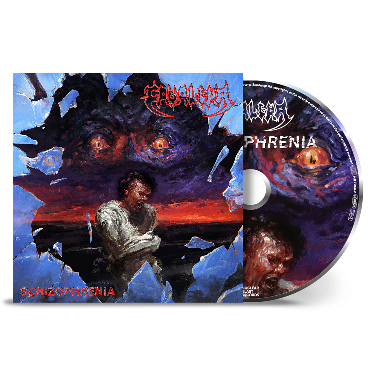 Cavalera 'Schizophrenia (Re-Recorded)' CD Jewel Case