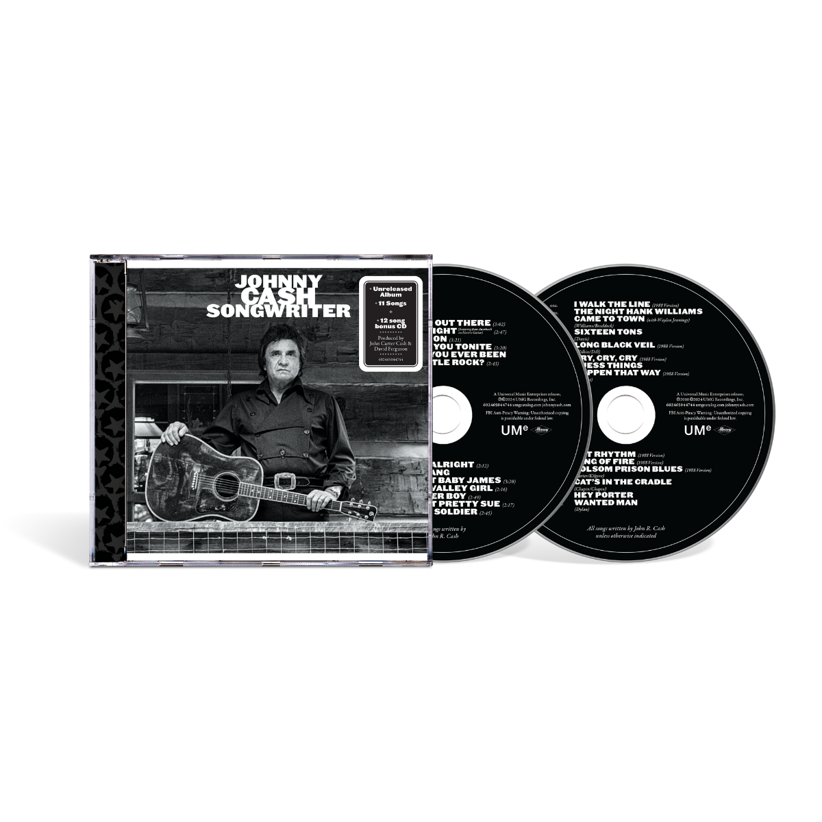 Johnny Cash 'Songwriter' 2CD