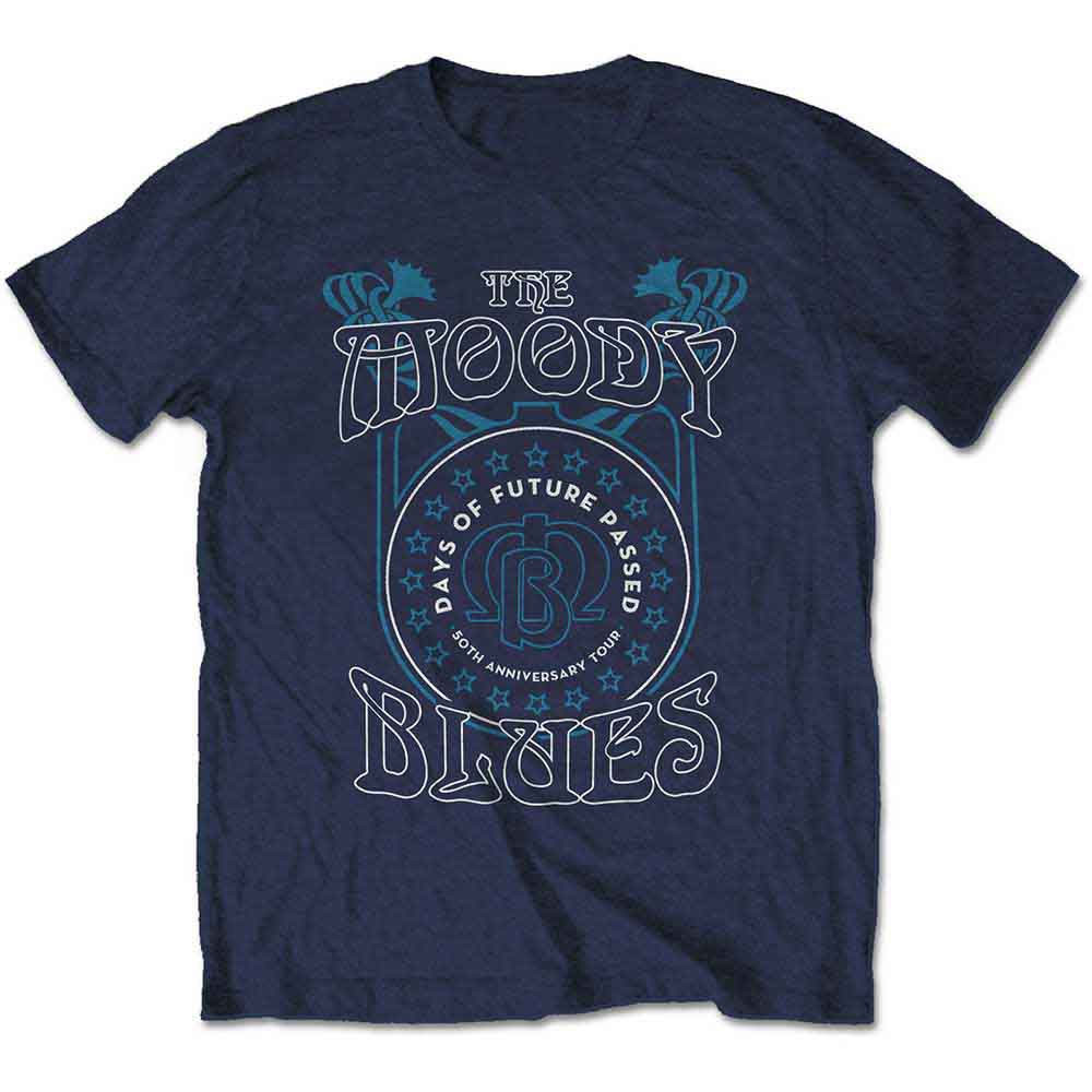 T-shirt Concert The Moody Blues 1999 Tour - Noir, Personnalisable - Tailles S à 5XL - Neuf Avec étiquettes