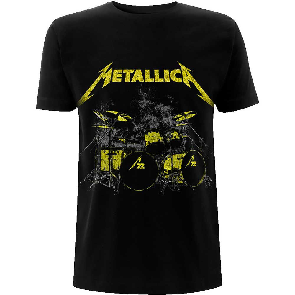 Metallica 'Ulrich M72 Kit' (Black) T-Shirt