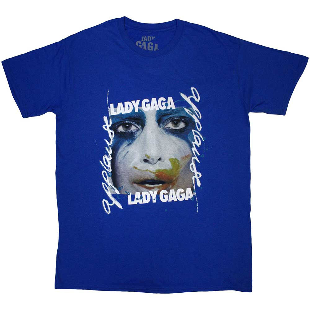Lady Gaga 'Artpop Facepaint' (Blue) T-Shirt | Eyesore Merch