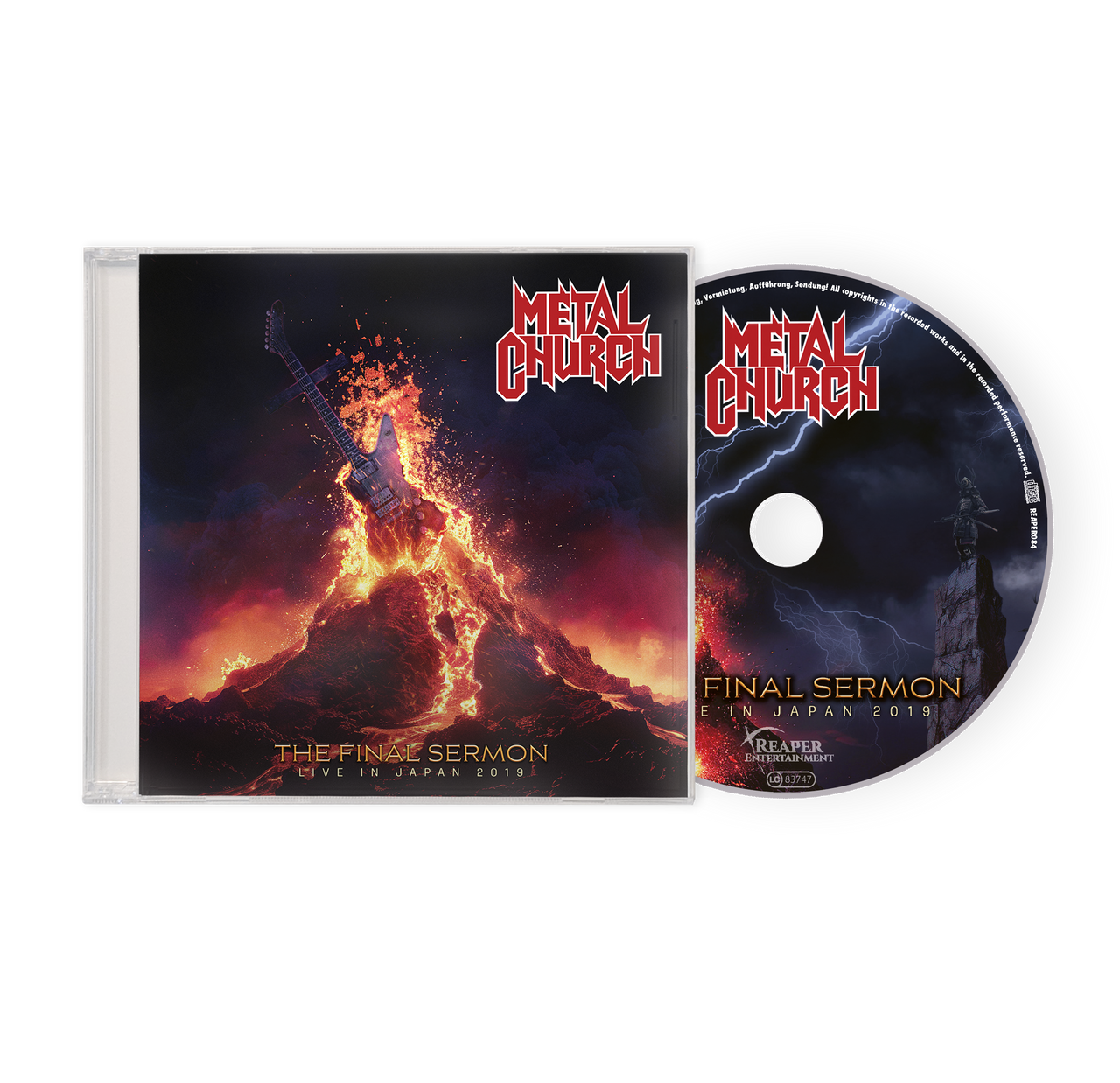 Metal Church 'The Final Sermon (Live in Japan)' CD Jewel Case