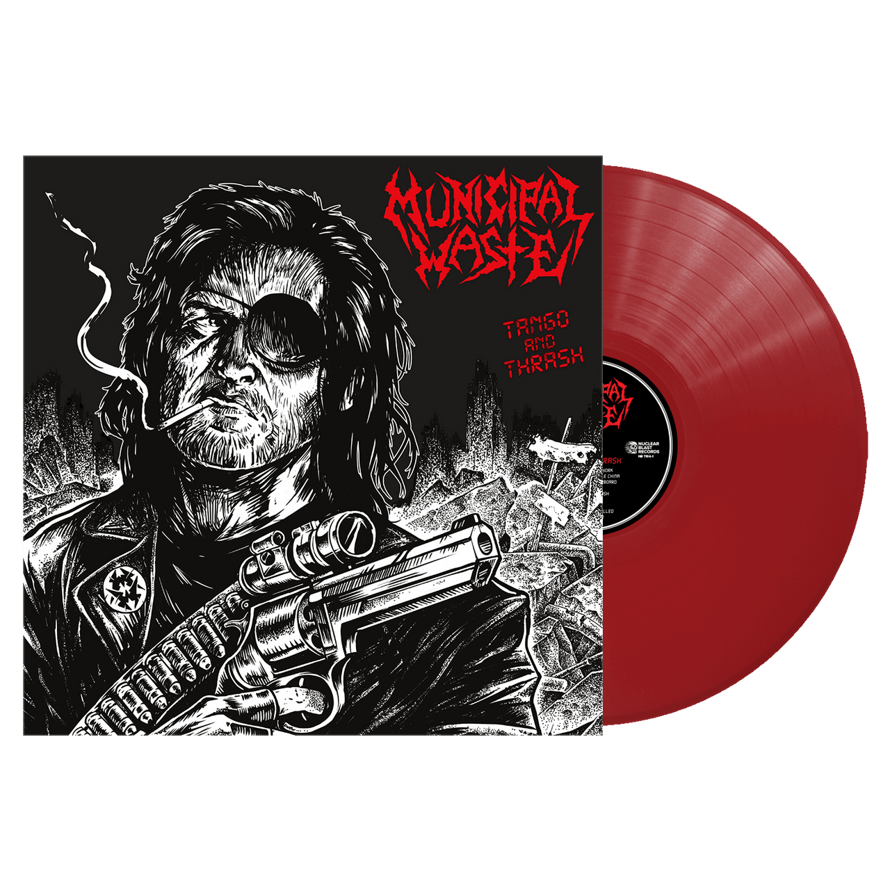 Municipal Waste 'Tango & Thrash' (Redux) LP Solid Red Vinyl