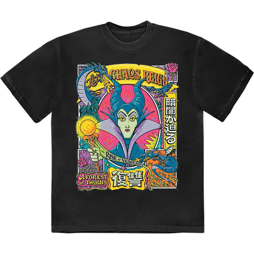 Disney Sleeping Beauty 'Let Chaos Reign' (Black) T-Shirt