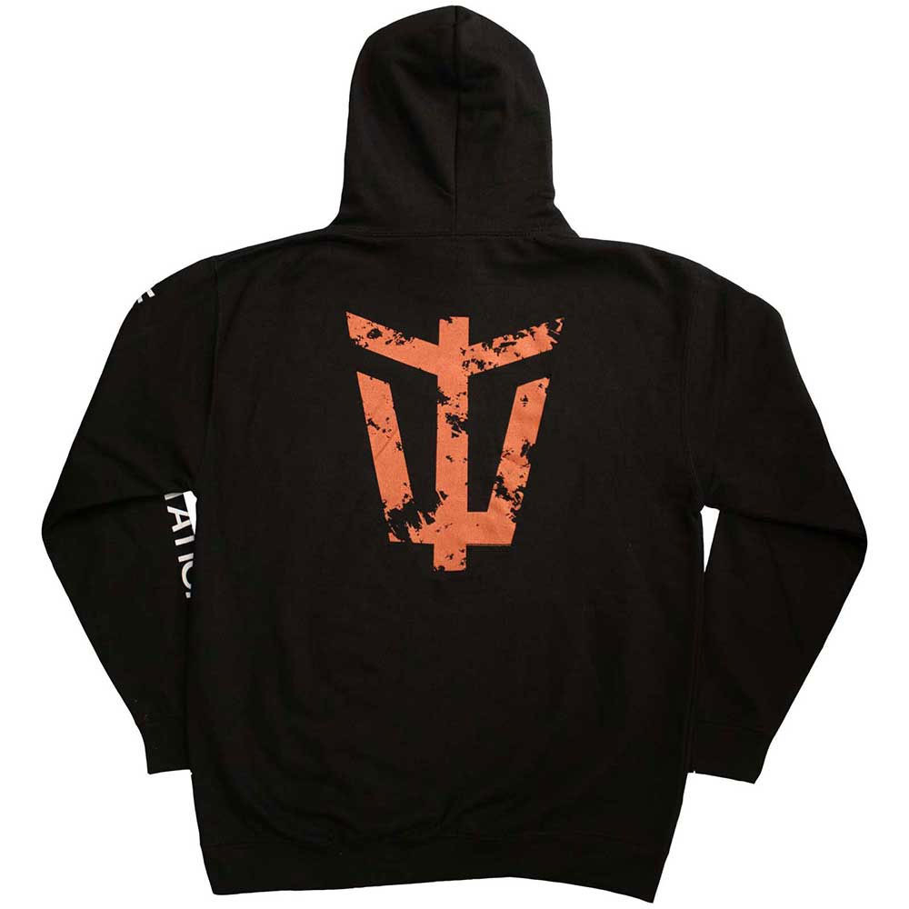 Within Temptation 'Bleed Out' (Black) Pull Over Hoodie Back