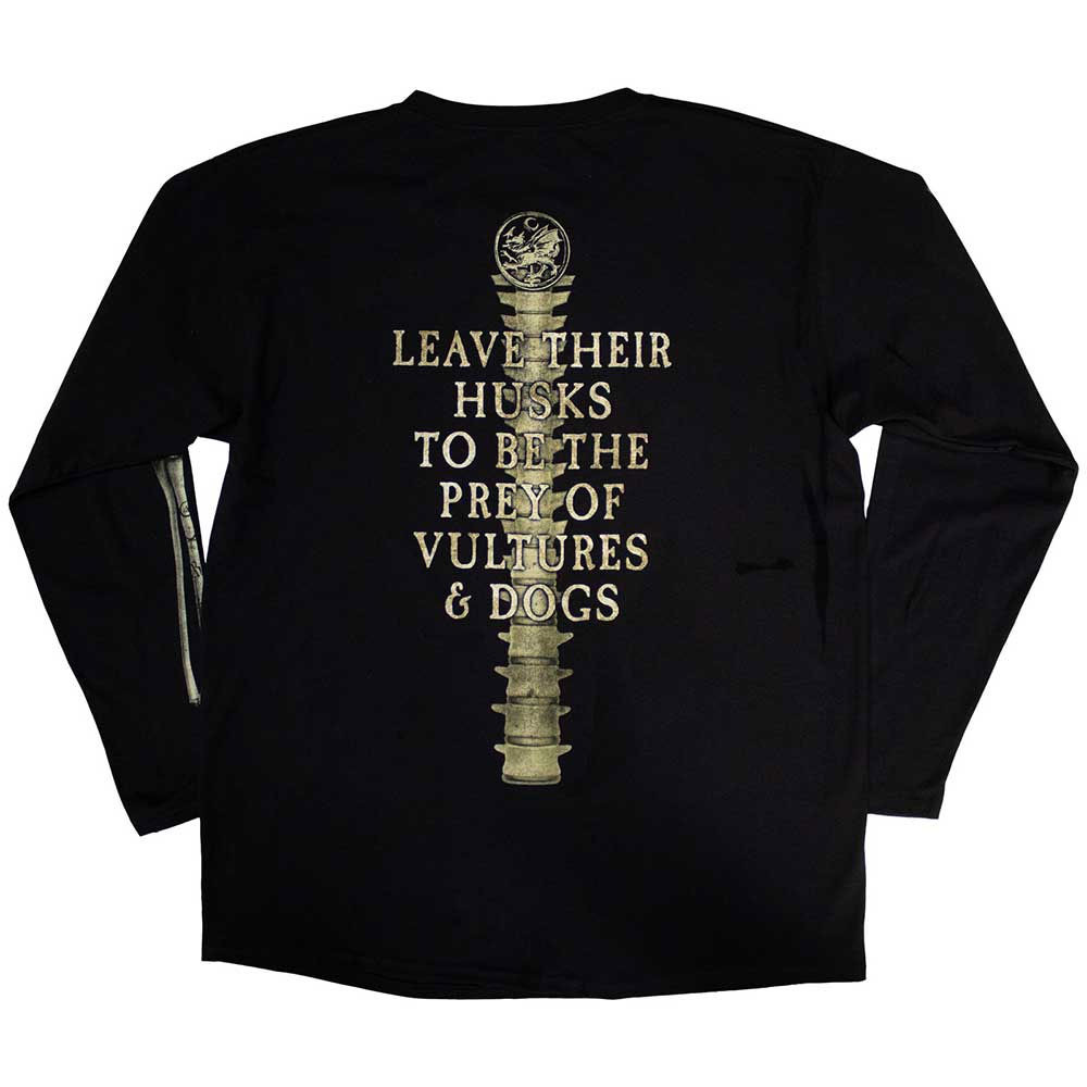 Cradle Of Filth 'Skeleton' (Black) Long Sleeve Shirt | Eyesore Merch