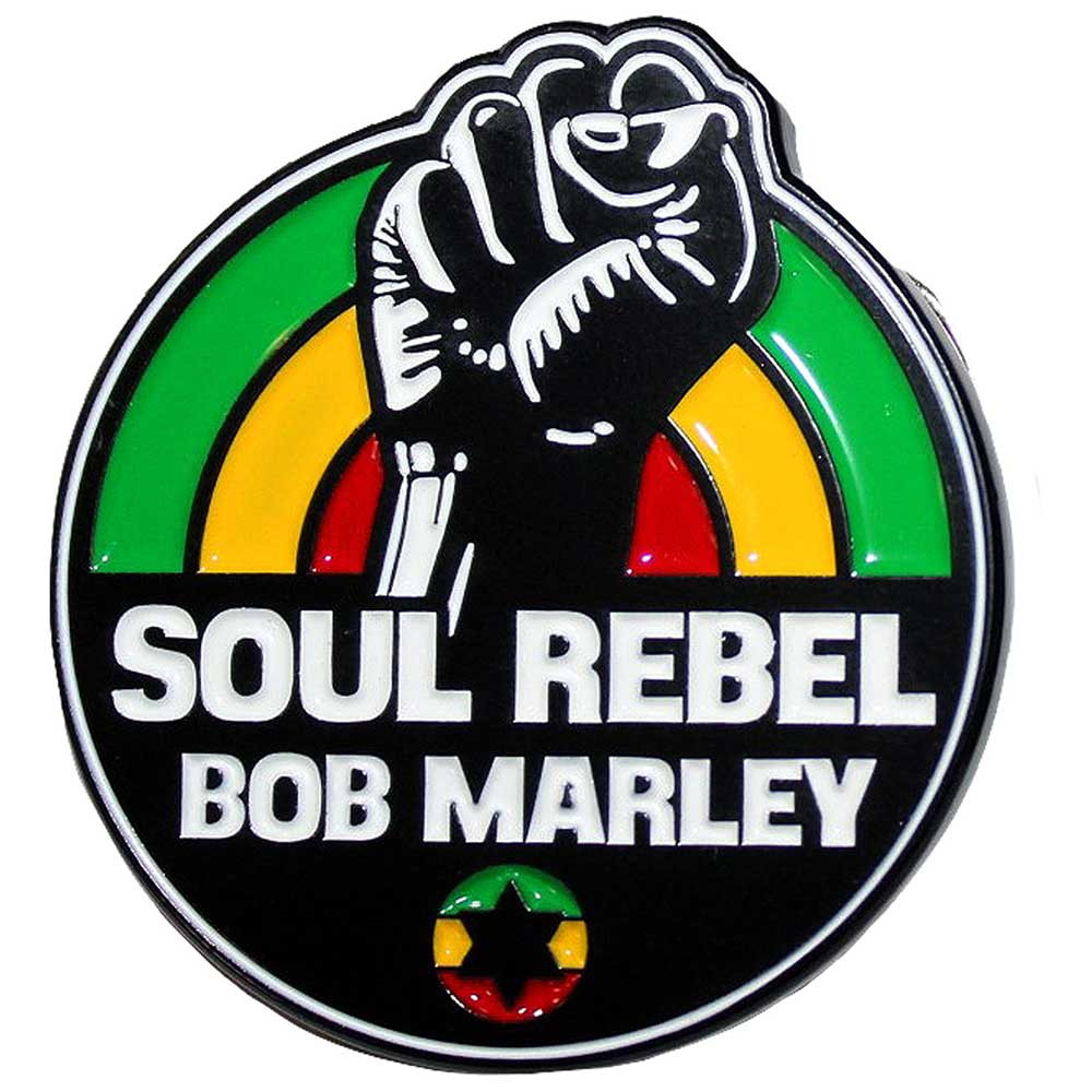 Bob Marley 'Soul Rebel' Pin Badge