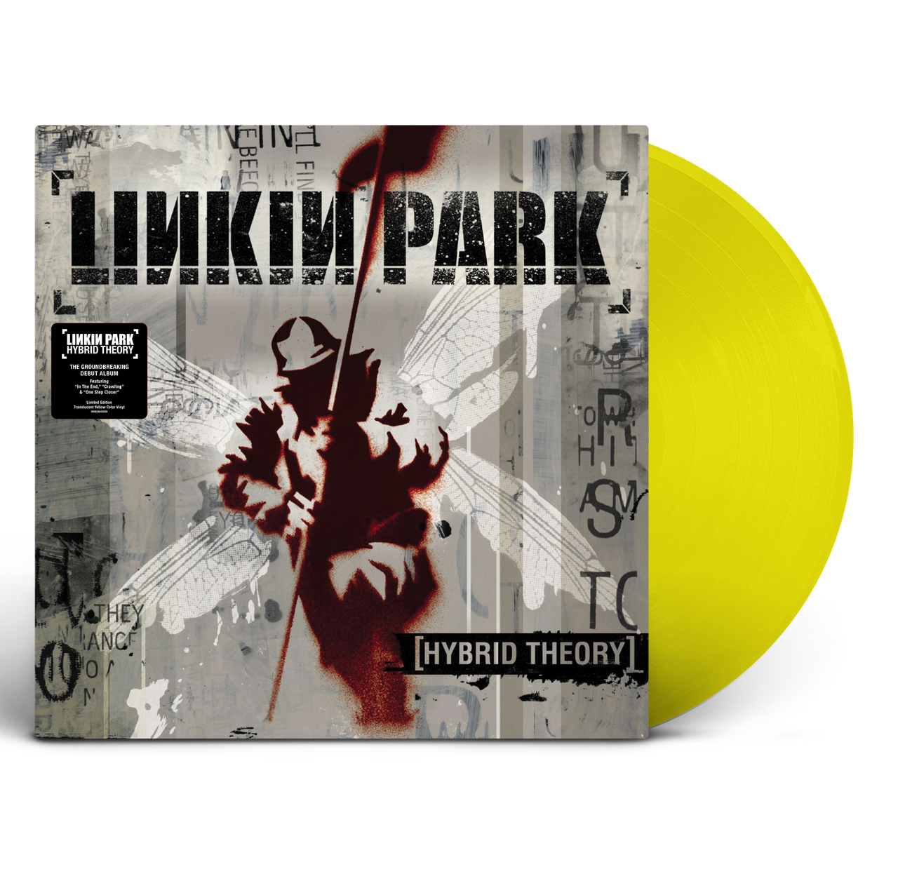 Linkin Park 'Hybrid Theory'LP Translucent Yellow Vinyl