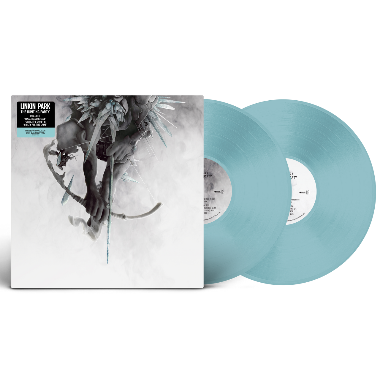 Linkin Park 'The Hunting Party' 2LP Translucent Blue Vinyl