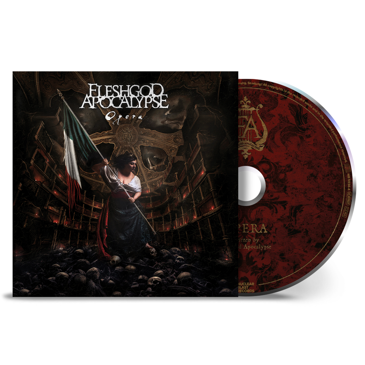 Fleshgod Apocalypse 'Opera' CD Jewel Case