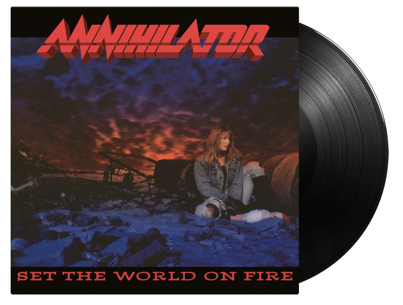 Annihilator 'Set The World On Fire' LP 180g Black Vinyl