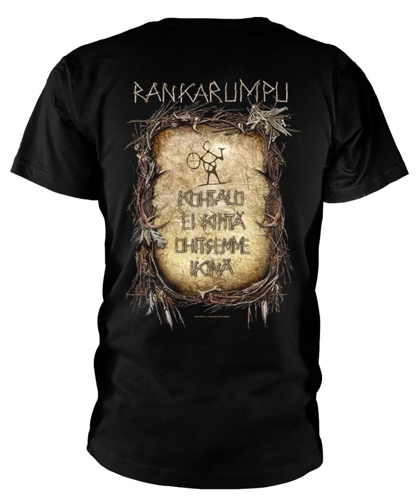 Korpiklaani 'Rankarumpu' (Black) T-Shirt Back