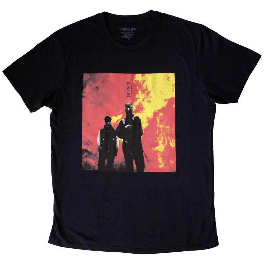 Twenty One Pilots 'Cover Box' (Black) T-Shirt