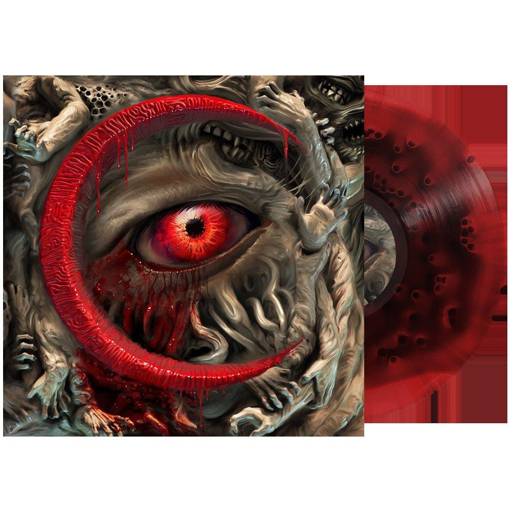 Oceano 'Living Chaos' LP Transparent Red & Black Ice Vinyl