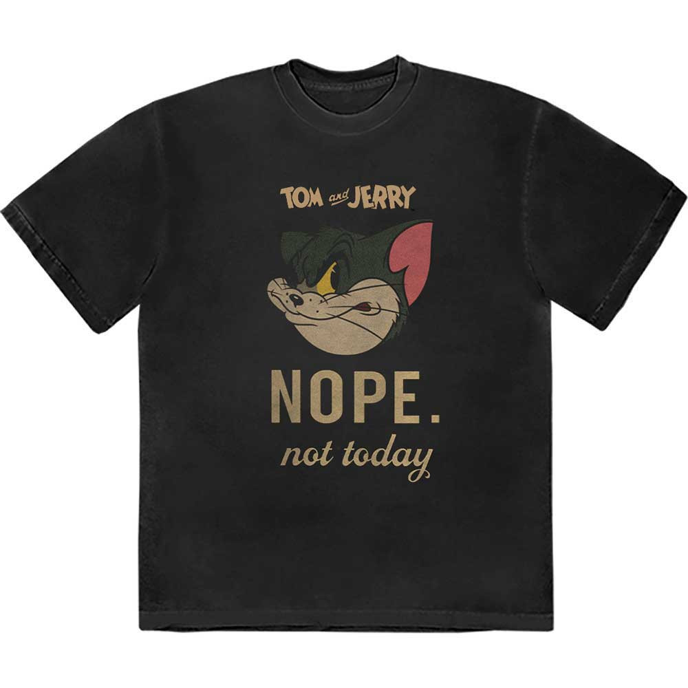 Tom & Jerry 'Not Today' (Black) T-Shirt