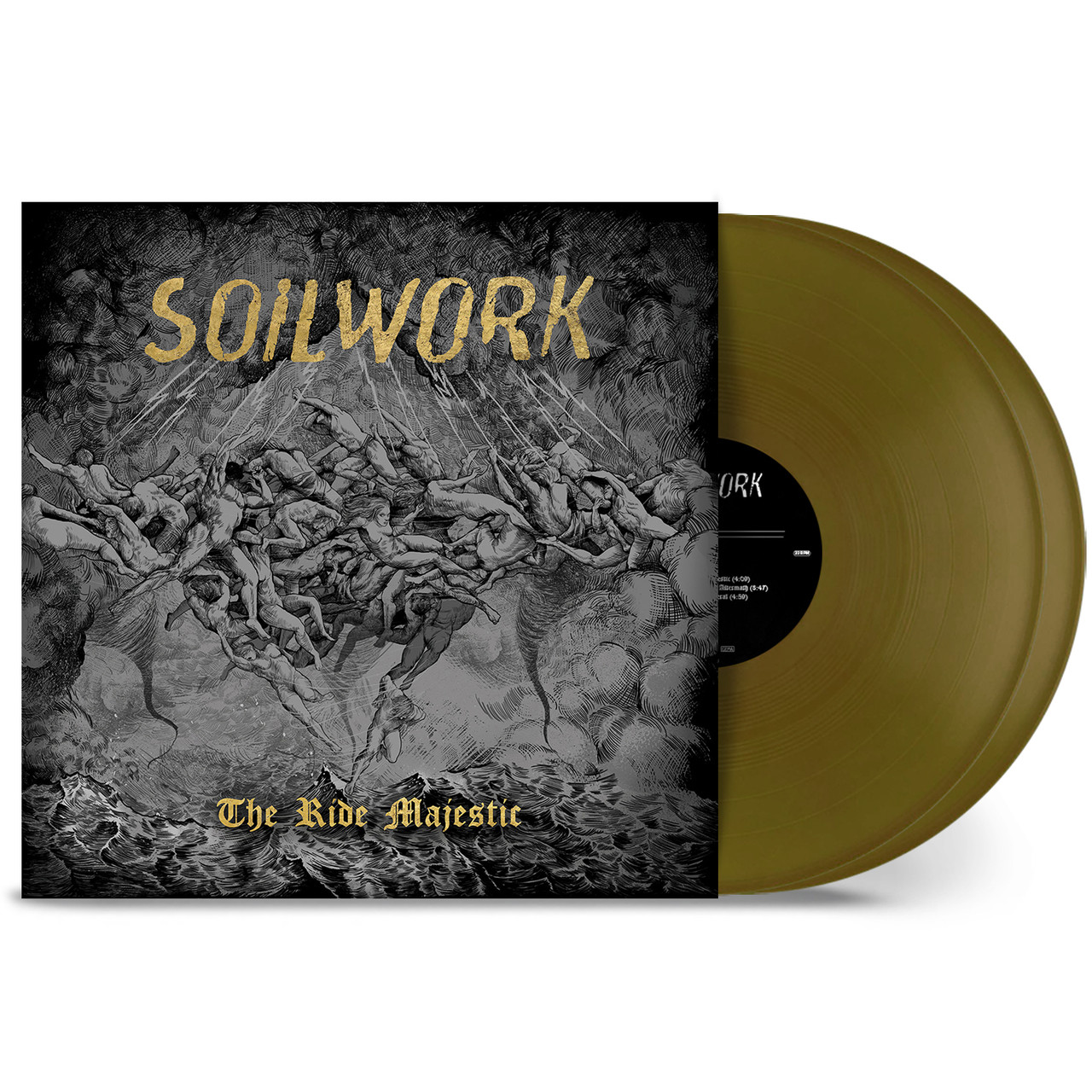 Soilwork 'The Ride Majestic' 2LP Gold Vinyl