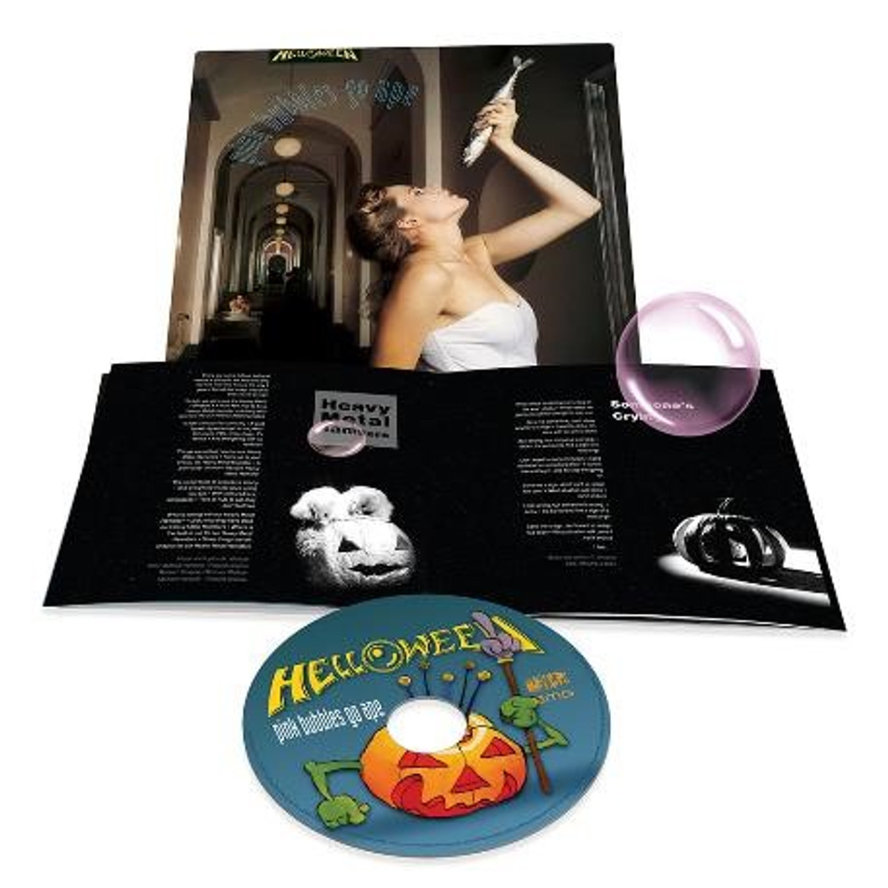 Helloween 'Pink Bubbles Go Ape' (2024 Remaster) CD Digisleeve