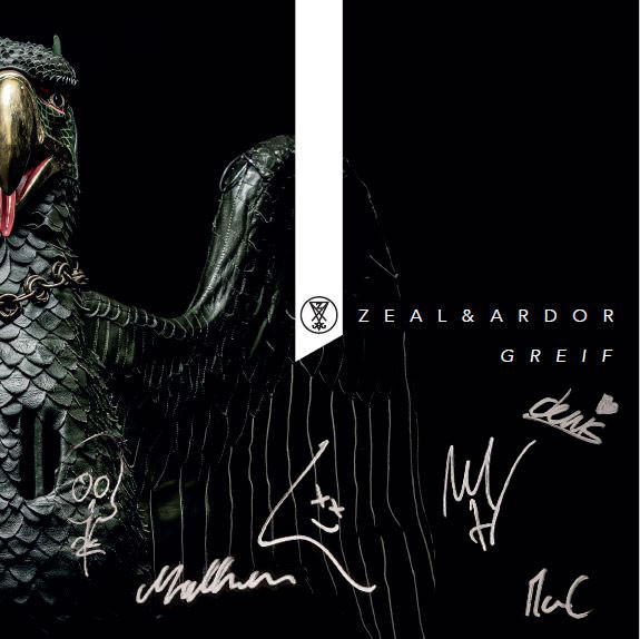 Zeal & Ardor 'GREIF' LP Clear Vinyl with EYESORE EXCLUSIVE SIGNED INSERT