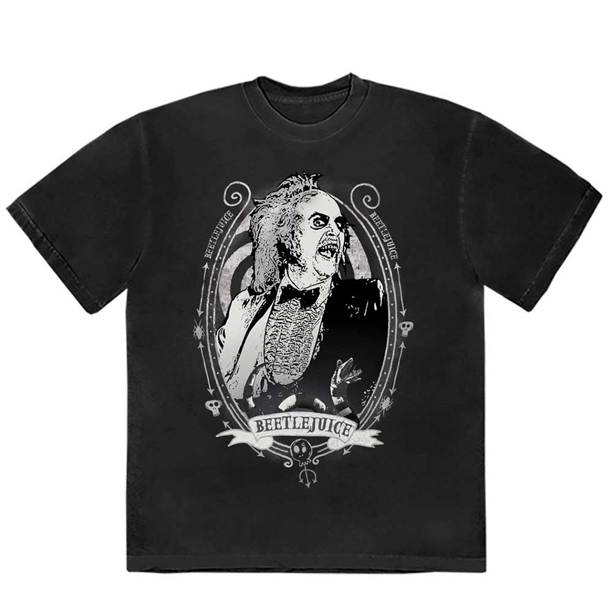 Beetlejuice 'Beetle Frame' (Black) T-Shirt
