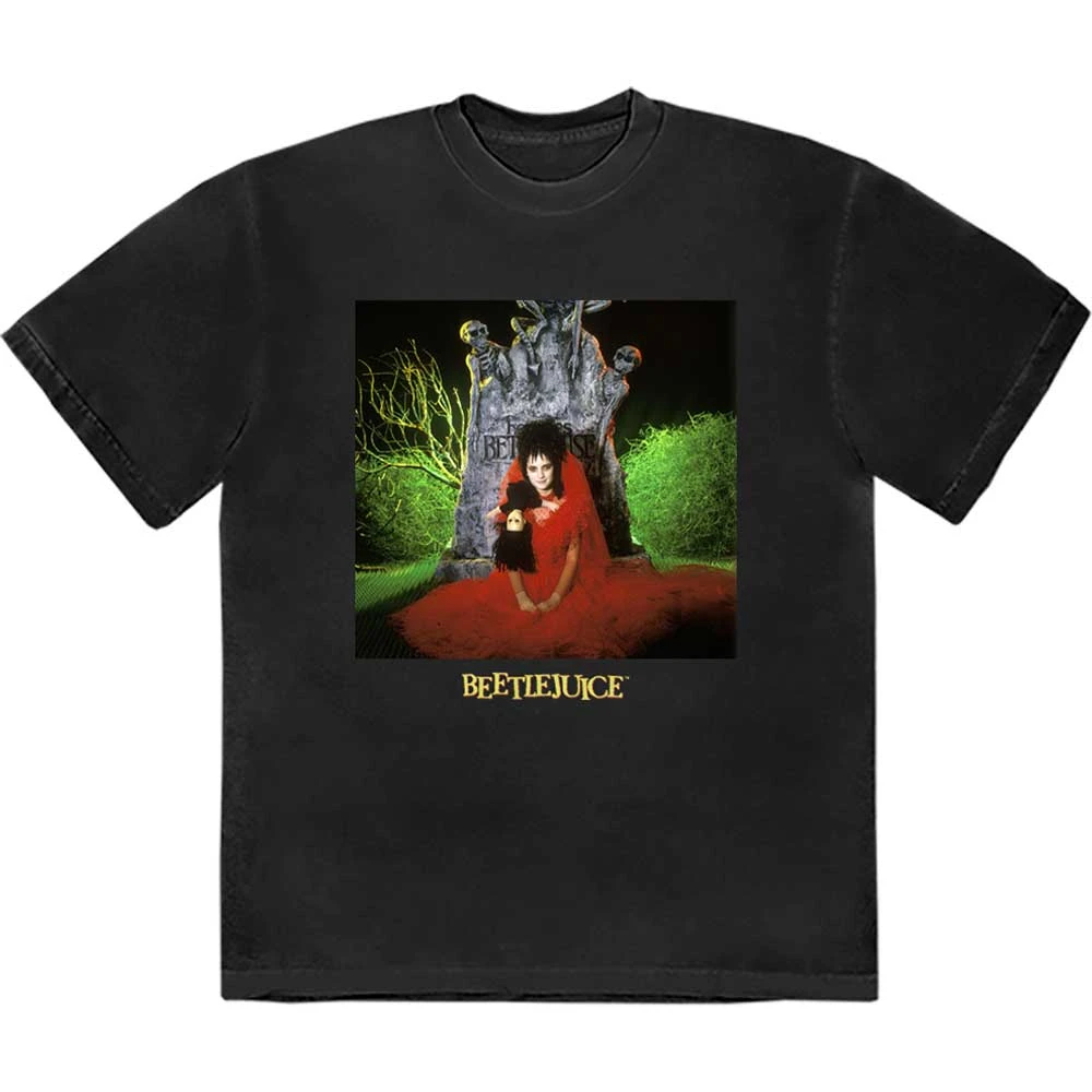 Beetlejuice 'Lydia Grave' (Black) T-Shirt