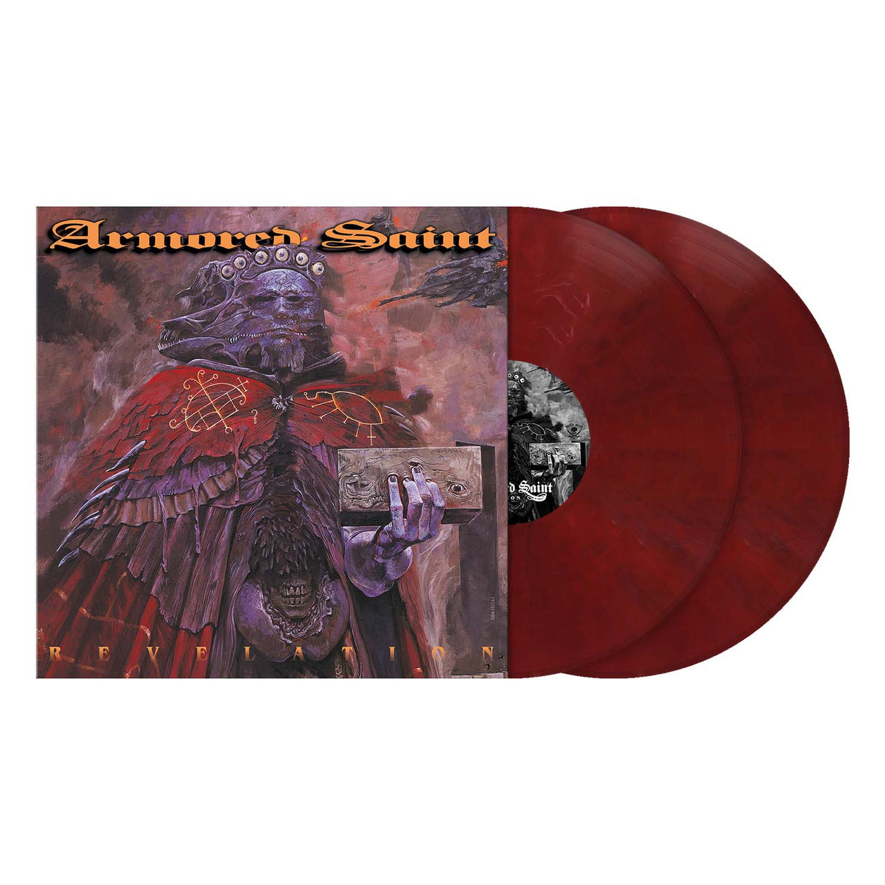 Armored Saint 'Revelation' 2LP Crimson Red Marbled Vinyl