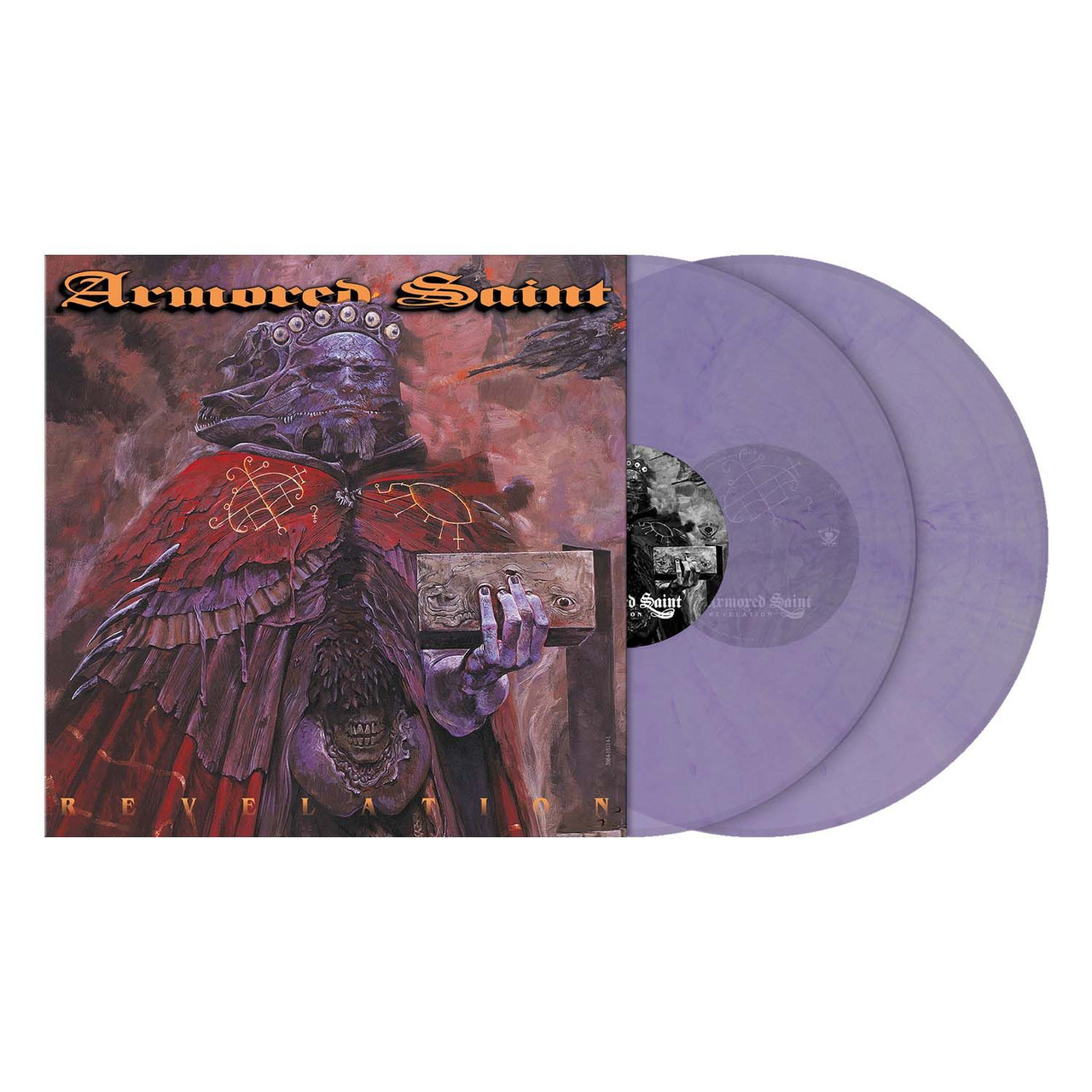 Armored Saint 'Revelation' 2LP Clear Lilac Marbled Vinyl