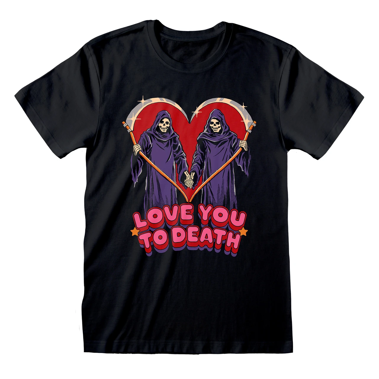 Steven Rhodes 'Love You To Death' (Black) T-Shirt