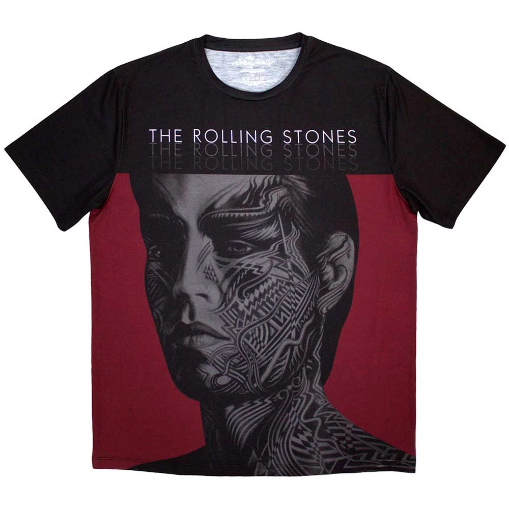 The Rolling Stones 'Tattoo You' (Black Sublimation-Dye) T-Shirt