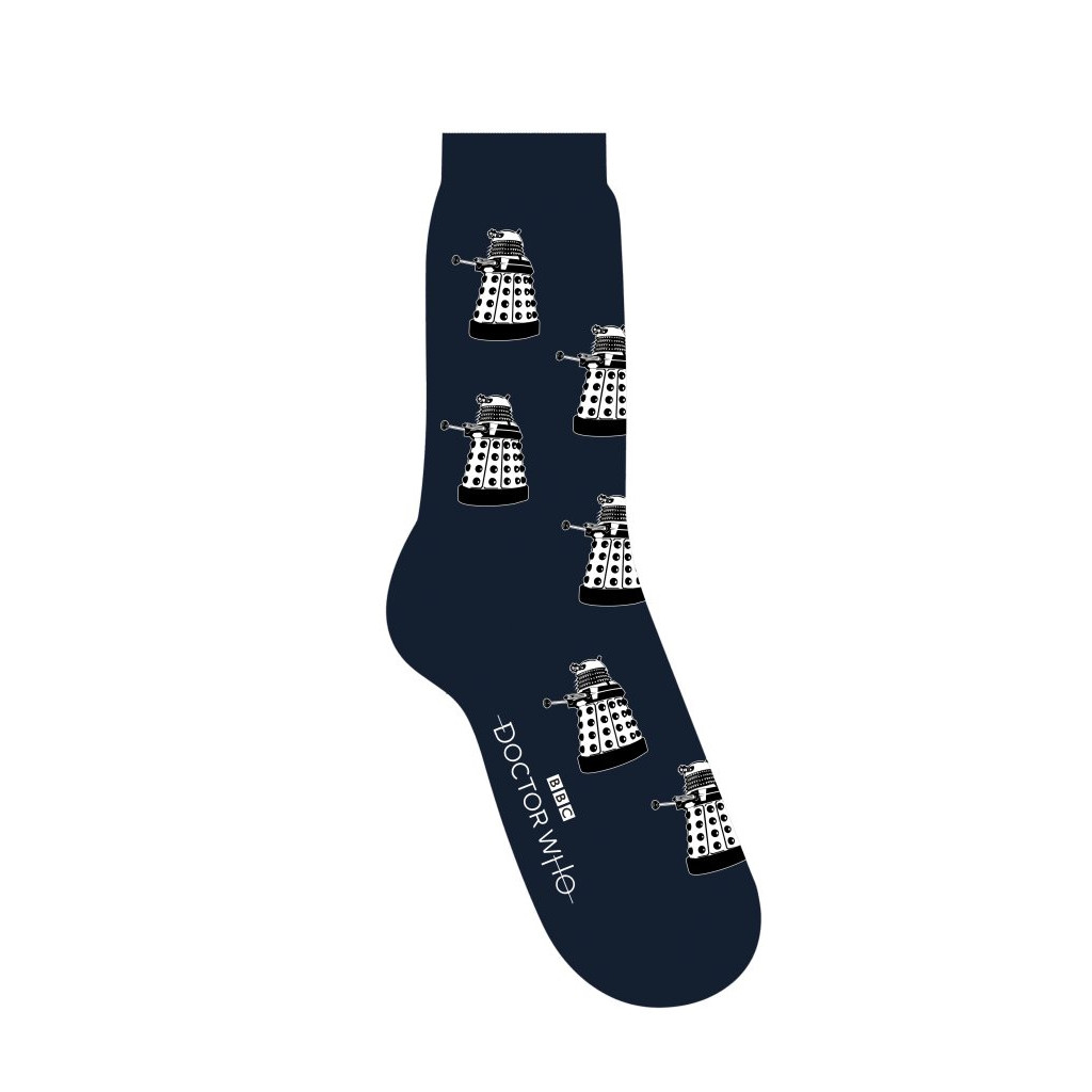 Doctor Who 'Multi Dalek' (Blue) Socks (One Size = UK 7-11)