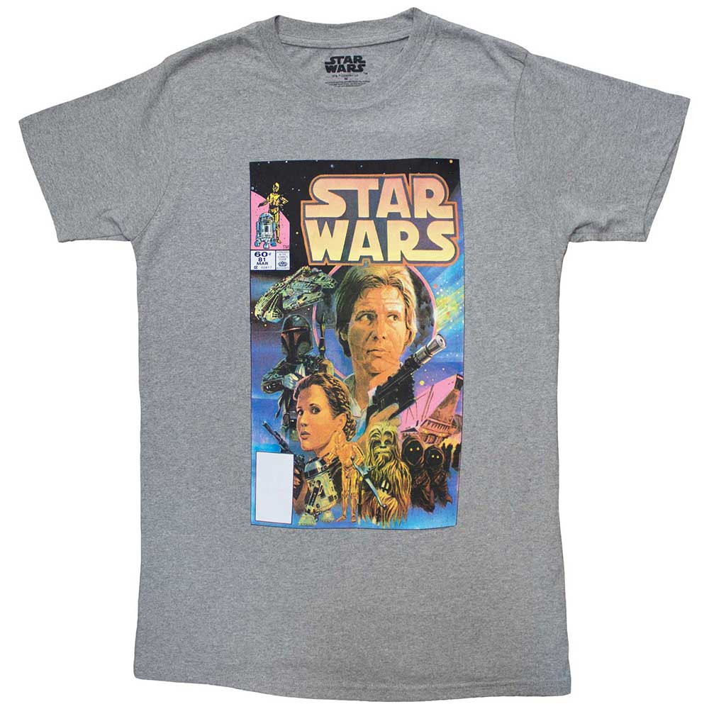 Star Wars 'The Original Marvel Years Vol.3' (Grey) T-Shirt