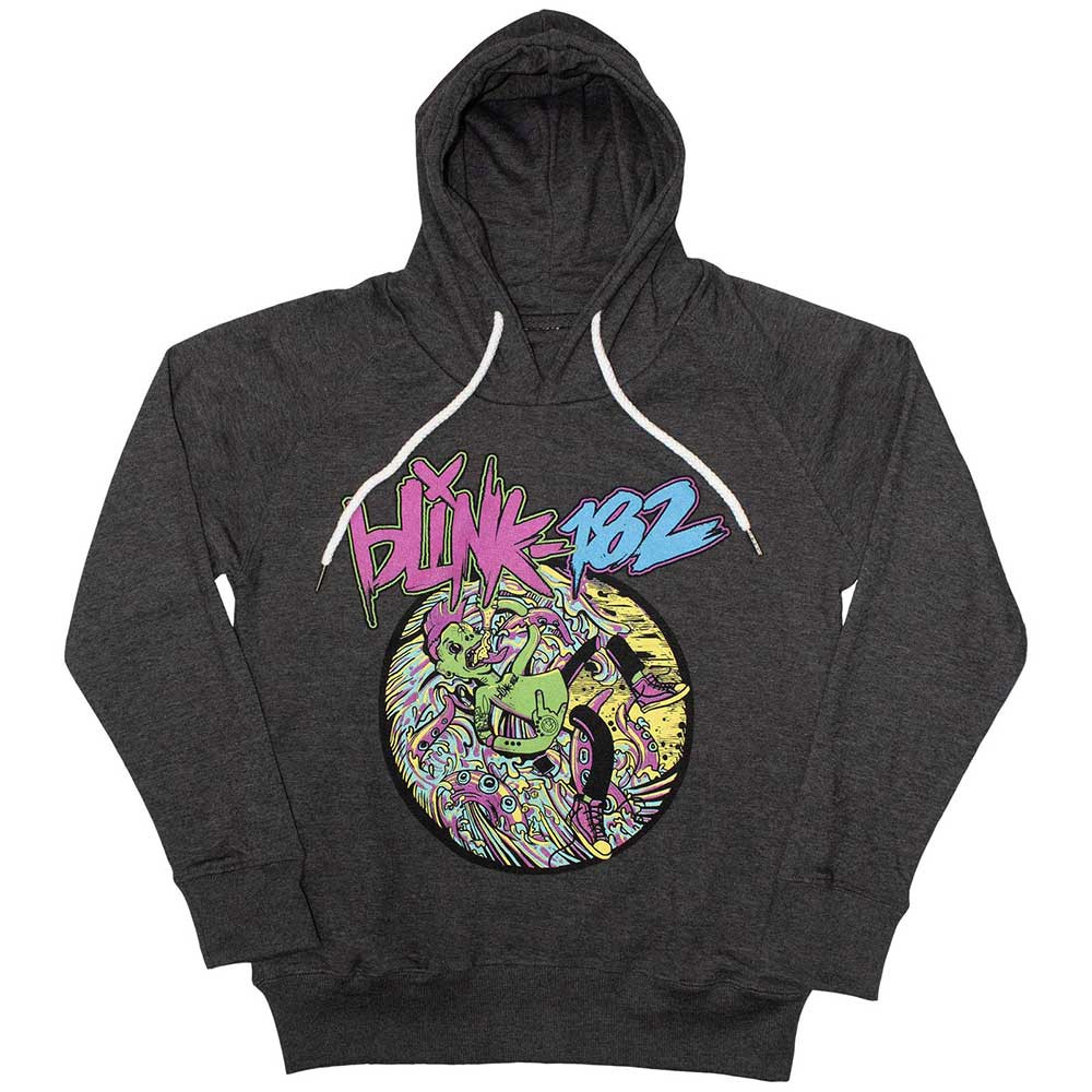 Blink 182 'Overboard Event' (Charcoal Grey) Pull Over Hoodie
