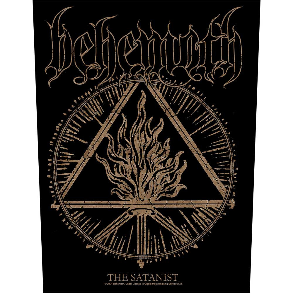 Behemoth 'The Satanist' Back Patch